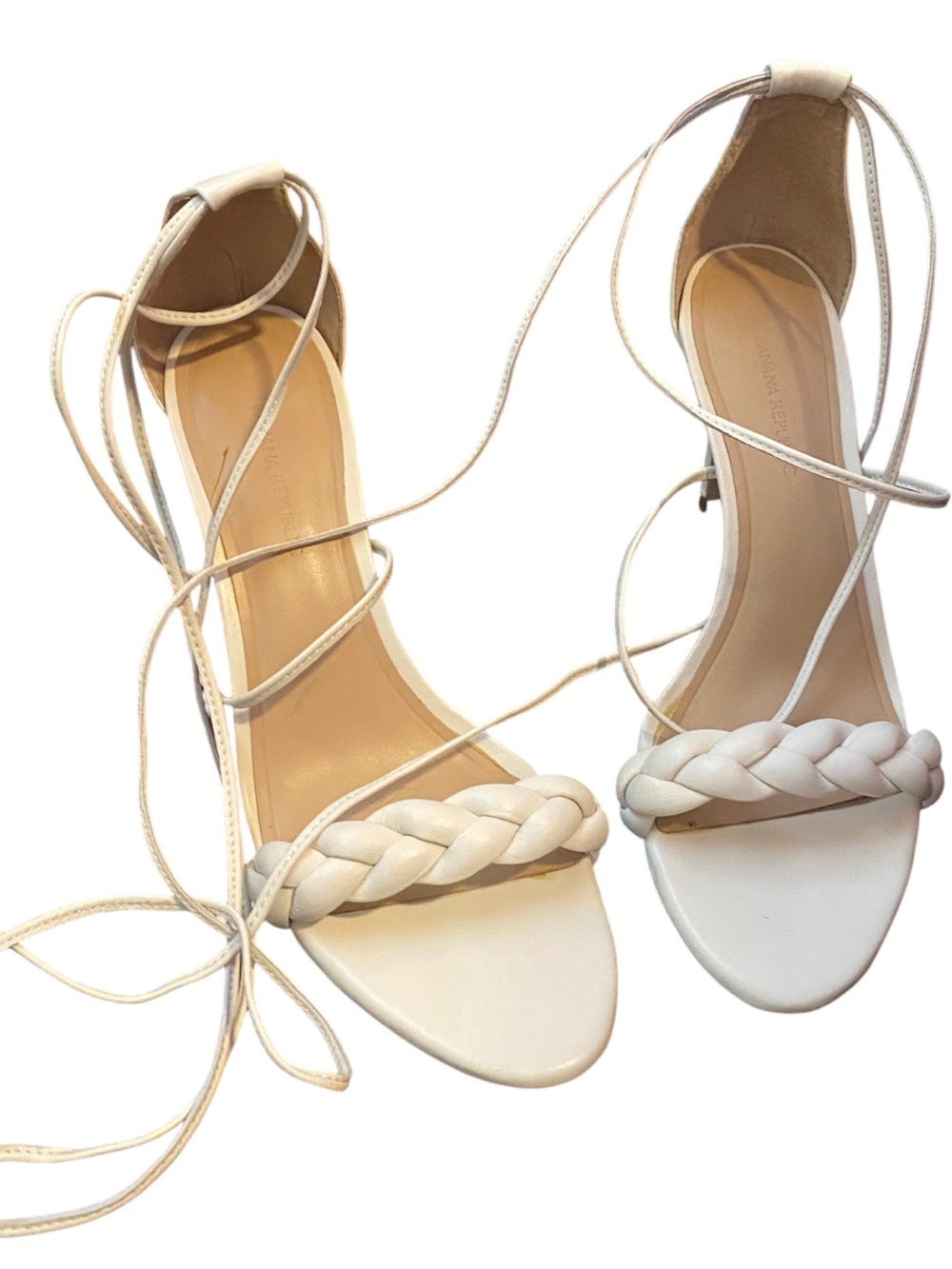 Banana Republic Elegant Cream Strappy Women's Sandals